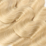 Body Wave Human Hair #1b613 Blonde Bundles