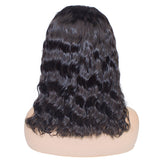 Bob Style Natural Wave Lace Wig Naturlal Black #1B