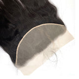 Body Wave 13x4 Transparent Frontal Lace Wig Naturlal Black 180% Density